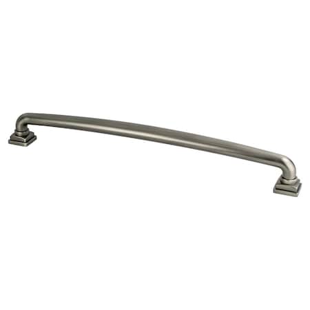 Berenson 12 in. CC Tailored Traditional Appliance Pull with Vintage Nickel 1307-1VTN-P